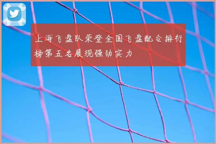 上海飞盘队荣登全国飞盘配合排行榜第五名展现强劲实力